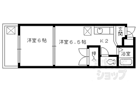 ティファニーハイツ 205 ｜ 京都府京都市伏見区鍛冶屋町（賃貸マンション2K・2階・29.80㎡） その2