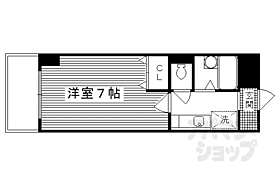 Ｔｗｉｎ’ｓ　Ｓｑｕａｒｅ　Ｗｅｓｔ 502 ｜ 京都府京都市伏見区東町（賃貸マンション1K・5階・21.43㎡） その2