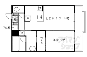 マジェスティサザンII 103 ｜ 京都府京都市伏見区中島外山町（賃貸アパート1LDK・1階・45.05㎡） その2