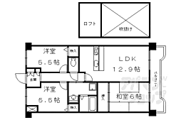 アズハウス 3LDKの間取図画像
