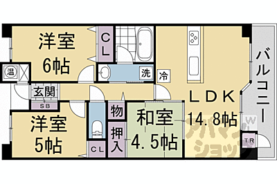 間取り：間取