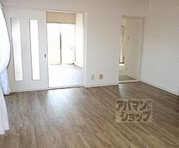 阪急京都本線 長岡天神駅 徒歩22分の賃貸マンション 2階2LDKのリビング/ダイニング