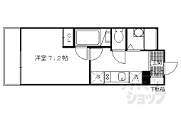 レオパレス大河原 305 3階ワンルームの間取り
