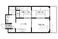 パールハイツイナリ6階6.8万円