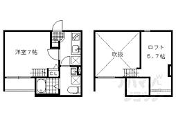 Ｉｍｐｒｅｓｓｉｖｅ　Ｍａｇｎｏｌｉａ　Ｋｙｏｔｏ 1階1Kの間取り