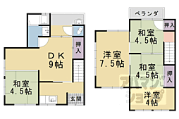 JR東海道・山陽本線 山科駅 徒歩7分の賃貸一戸建て