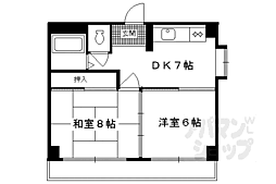 間取図画像 2DK
