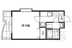 メゾンメロディア 1Kの間取図画像