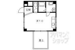 VIEFLAT・L 1Kの間取図画像