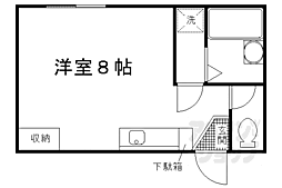 Will'sメゾン ワンルームの間取図画像