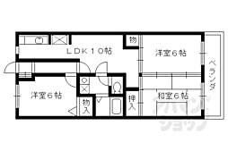 グリーンサム壱番館 3LDKの間取図画像