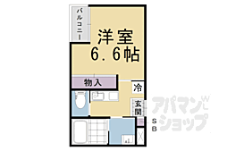 T-Wood 1Kの間取図画像