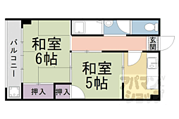 第1住田屋ビル住田屋マンション 2Kの間取図画像