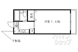 マンションA 1Kの間取図画像