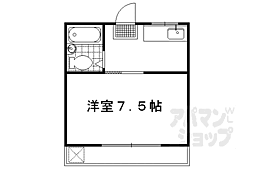 脇坂コーポ 1Kの間取図画像