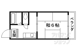 産友第一ビル石井ビル 1Kの間取図画像