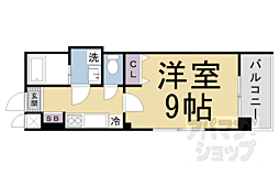 maisonMarron 1Kの間取図画像