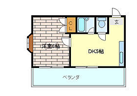 シーサイドハイツ 403 ｜ 兵庫県神戸市垂水区宮本町（賃貸マンション1DK・4階・26.00㎡） その2