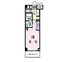 ザ　ベース東姫路 502 ｜ 兵庫県姫路市阿保（賃貸マンション1K・5階・30.98㎡） その2