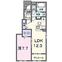 アンテロープII 101 ｜ 兵庫県たつの市龍野町富永（賃貸アパート1LDK・1階・50.14㎡） その2