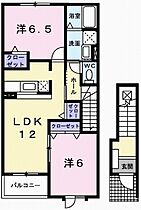 リヨンたつのＡ 203 ｜ 兵庫県たつの市揖西町土師（賃貸アパート2LDK・2階・58.86㎡） その2