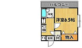 ベルゲンハイツ明石 305 ｜ 兵庫県明石市樽屋町（賃貸マンション1K・3階・21.15㎡） その2