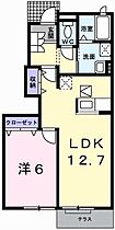 ハピネス 101 ｜ 兵庫県姫路市網干区大江島（賃貸アパート1LDK・1階・44.67㎡） その2