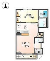 ハウス28 101 ｜ 兵庫県相生市山手1丁目（賃貸アパート1LDK・1階・44.57㎡） その2