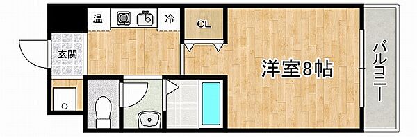 Ｋ’ｓ魚崎 402｜兵庫県神戸市東灘区魚崎南町3丁目(賃貸マンション1K・4階・25.60㎡)の写真 その2