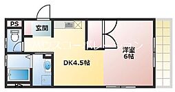 奥ハイツ2 1階/-