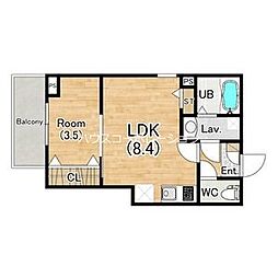 ジーメゾン立花フロスト 1階/-