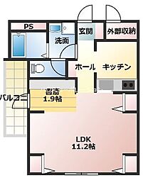 グランツコートジョン立花町 1階/-