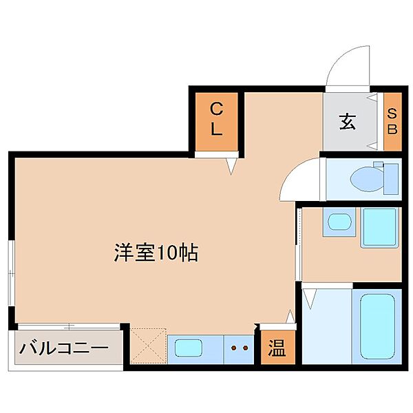 ブルーマーク神田中通 ｜兵庫県尼崎市神田中通９丁目(賃貸アパート1R・1階・26.81㎡)の写真 その2