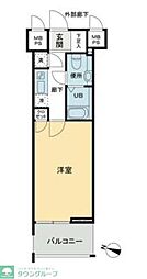 パトリア九段下 1Kの間取図画像