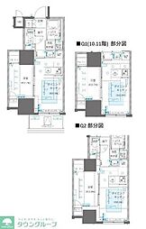 ZOOM信濃町 1DKの間取図画像