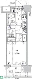 AXAS-Will四谷三丁目Sta. 1Kの間取図画像