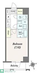 GRANPASEO浅草橋2 1Kの間取図画像
