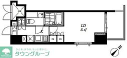 チェスターコート御茶ノ水 1Kの間取図画像