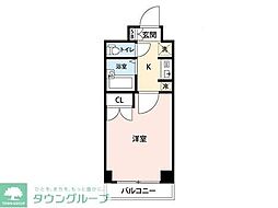 フォレシティ秋葉原 1Kの間取図画像