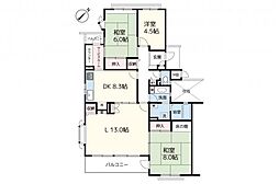 間取図画像 3SLDK