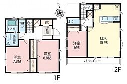 所沢市上新井4丁目　新築一戸建て