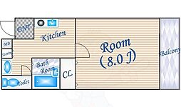 クリヨン千里北 2階/-