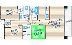ロジュマン千里中央ヒルズ 5階/-