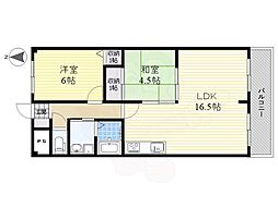 ラ・メゾンブリエ 3LDKの間取図画像