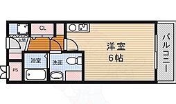 ハイマウンド ワンルームの間取図画像