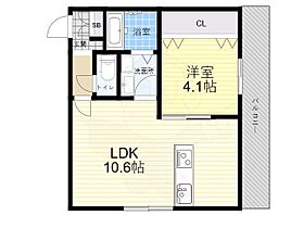 Halu豊中  ｜ 大阪府豊中市刀根山３丁目（賃貸アパート1LDK・1階・35.10㎡） その2