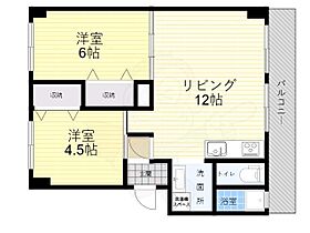 新北野第一コーポB棟  ｜ 大阪府大阪市淀川区新北野３丁目（賃貸マンション2LDK・4階・46.71㎡） その2