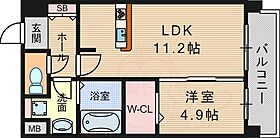 アグレアーブル  ｜ 大阪府豊中市寺内１丁目12番30号（賃貸マンション1LDK・7階・41.42㎡） その2