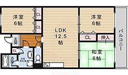 フィオーレ中井 3階/-