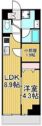 足立区西新井栄町3丁目マンション 1SLDKの間取図画像